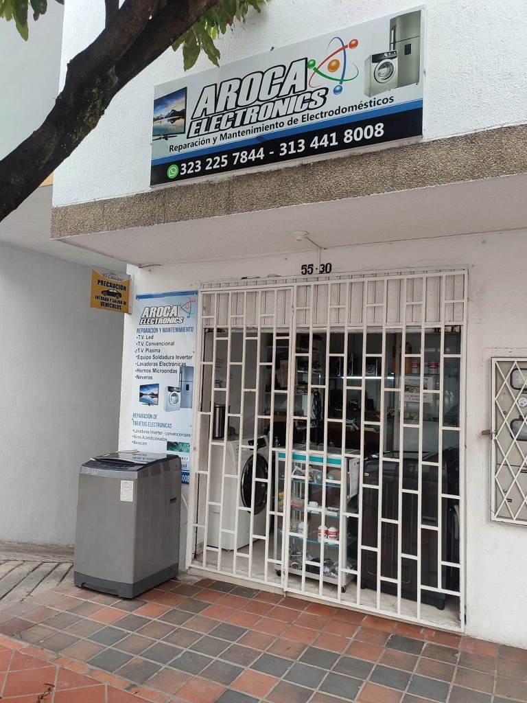 Aroca Electronics, reparación y mantenimiento de electrodomésticos en Bucaramanga.